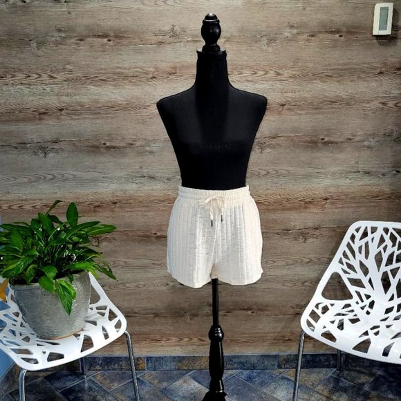 Shine Drawstring Shorts - Picture 2 of 5